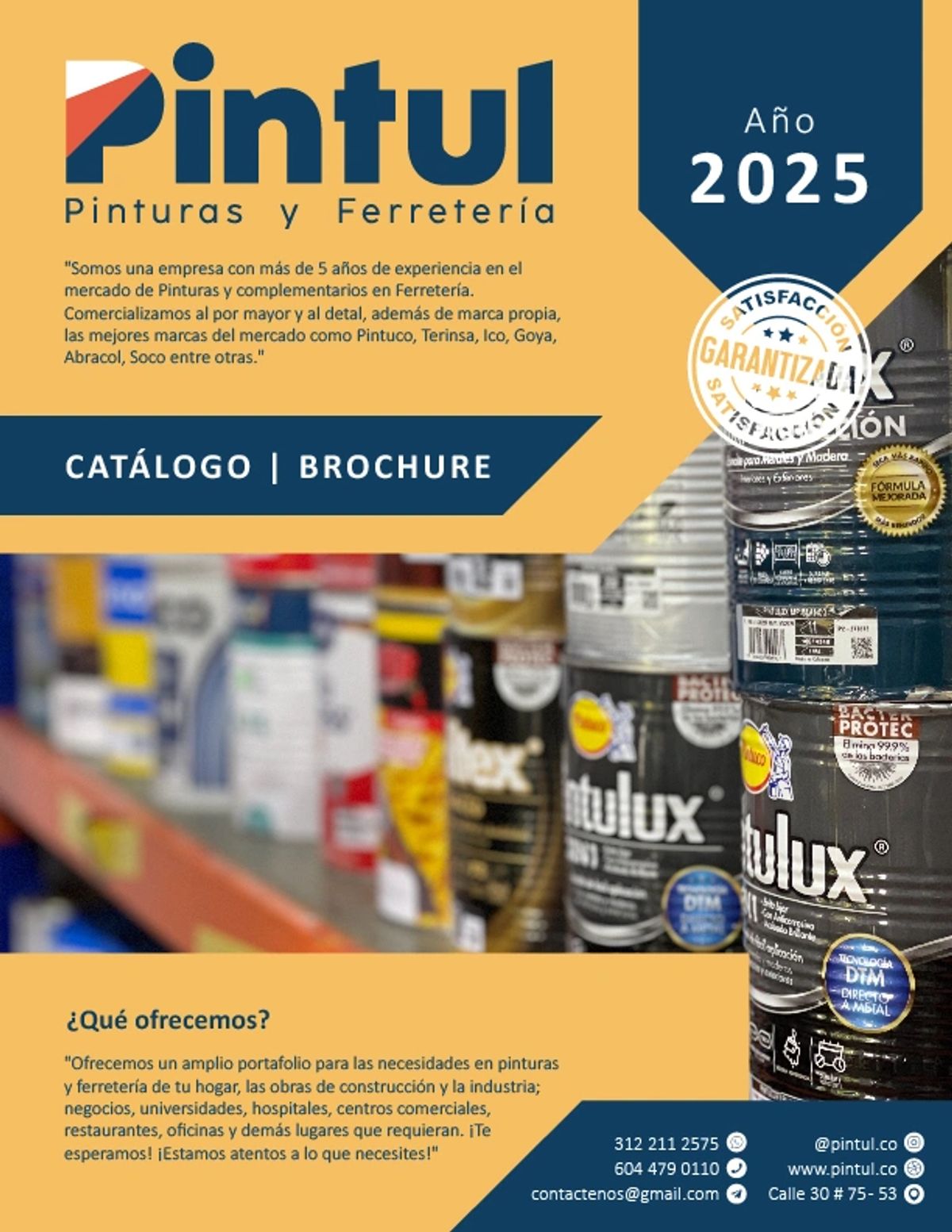 Pintura para interiores - Pintul Medellín